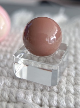 精品·实色粉紫兔毛（20.6mm)