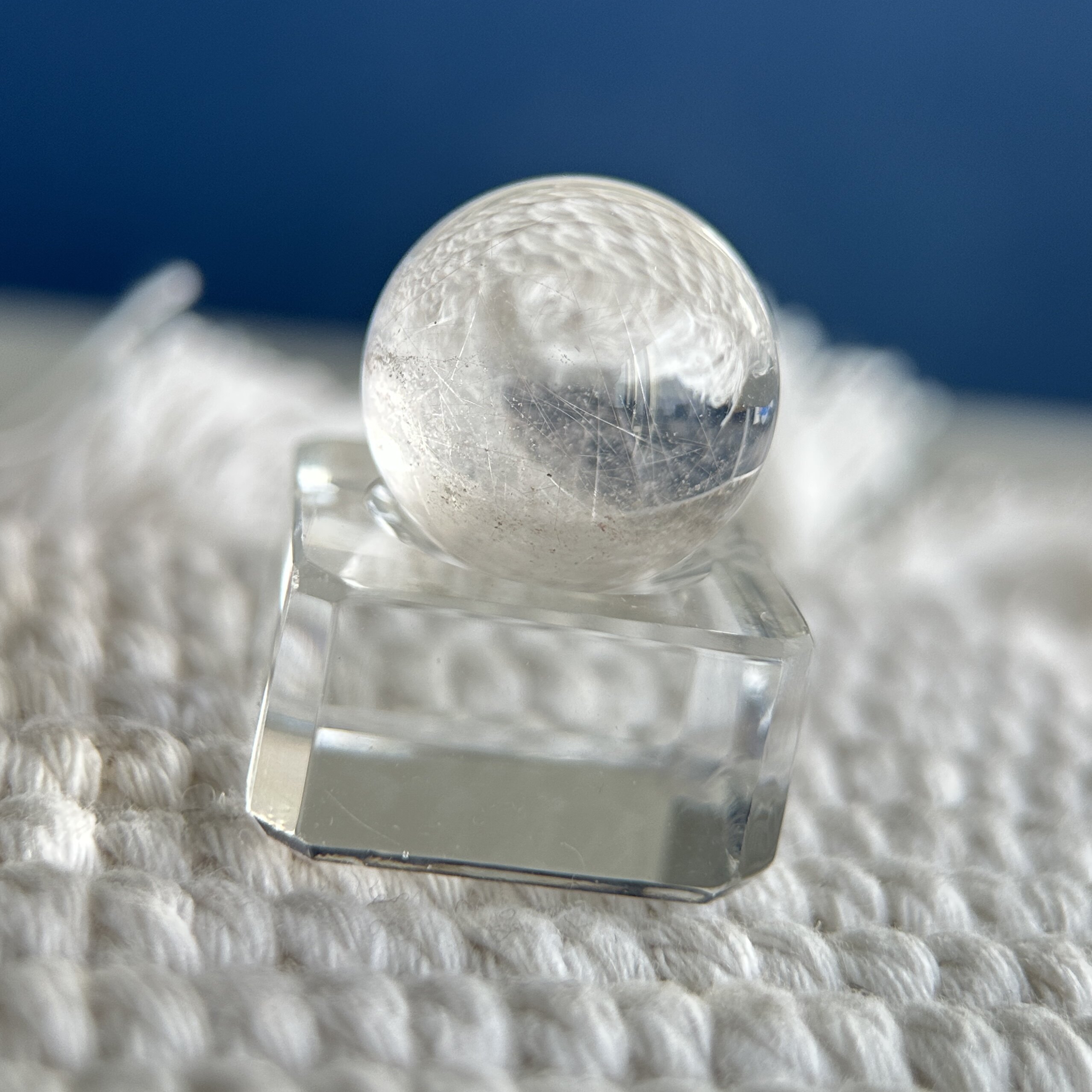 高货·雪霜穿发晶中晶共生(20.2mm)