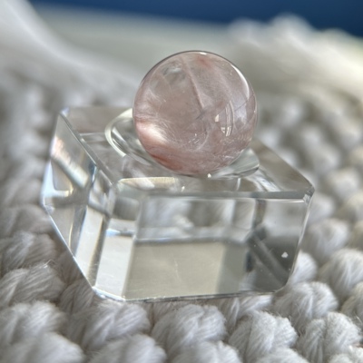 精品仙美·粉卷兔毛（14.0mm 全净体)