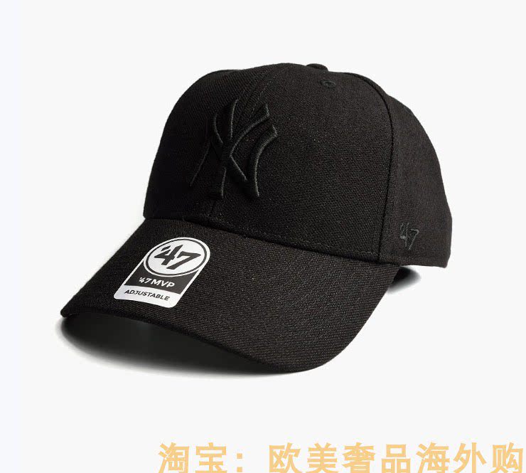 mlb帽子男官方旗舰官网22新款ny标洋基队硬顶棒球帽la大标鸭舌帽