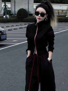 女装2025春秋季款式上衣气质运动装两件套