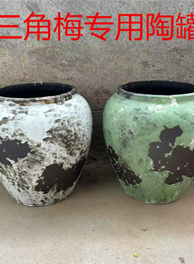 三角梅陶罐花盆复古透气