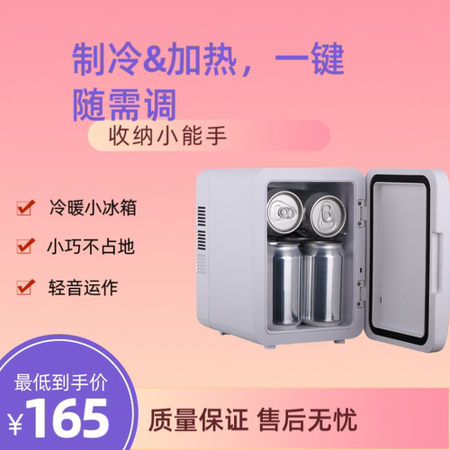4L冰箱两用护肤品美妆车载冰箱