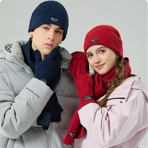 男女成人摇粒绒防寒保暖帽