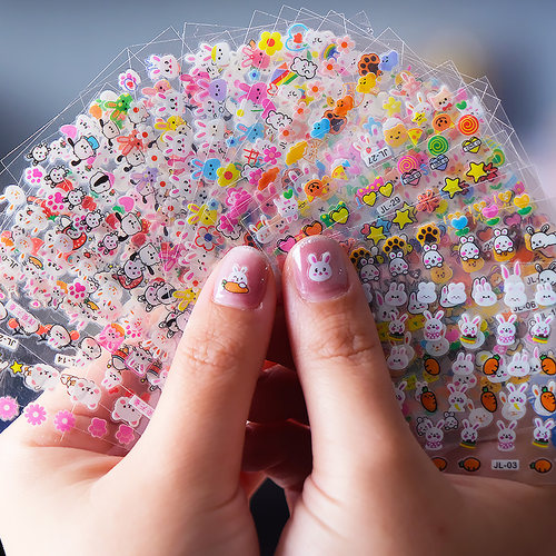 儿童美甲贴卡通指甲贴纸