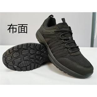 3514外贸出口约旦小黑鞋黑色外贸小黑鞋约旦空作训鞋透气防臭跑鞋
