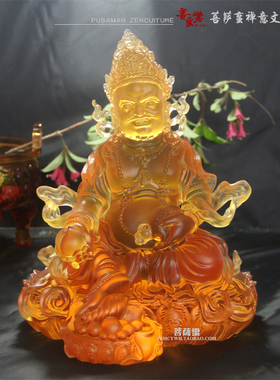 密宗赞巴拉供佛琉璃黄财神
