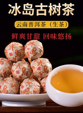 冰岛古树龙珠普洱茶生茶头春冰岛甜冰岛18寨品质店高香高甜正品