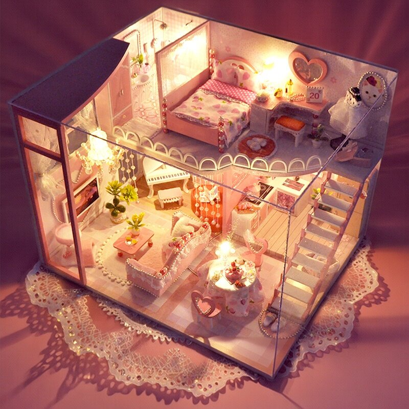 diy小屋阁楼甜心梦女仿真送女友