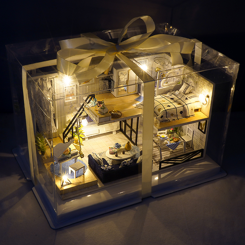 天予透明蛋糕盒生日礼物送女友