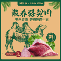 正宗精選新鮮駱駝肉健康原生態(tài)