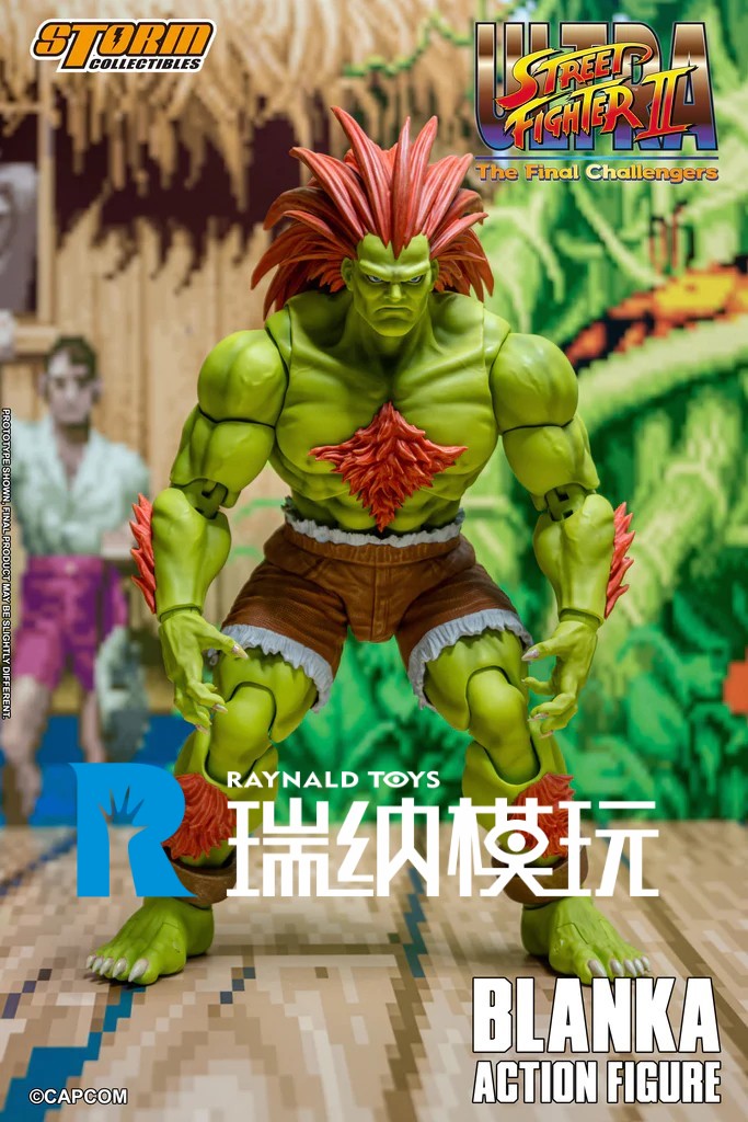 预售 ST Storm Toys终极街头霸王2最后的挑战者布兰卡青狼-封面