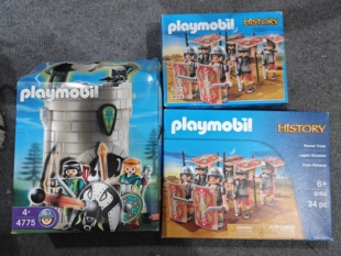 5393罗马军团 4775绿龙哨塔 9168罗马军团稀有大盒 摩比世界 现货