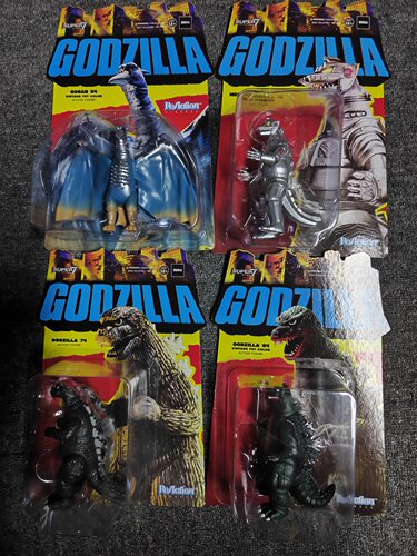 Super7挂卡机械哥斯拉拉顿