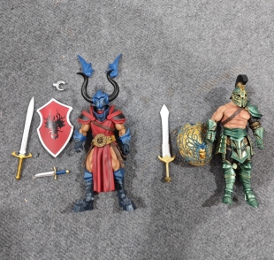 现货 四骑士 神话军团 SDCC粉丝纪念限定 雷戈 绿罗马 可动人偶