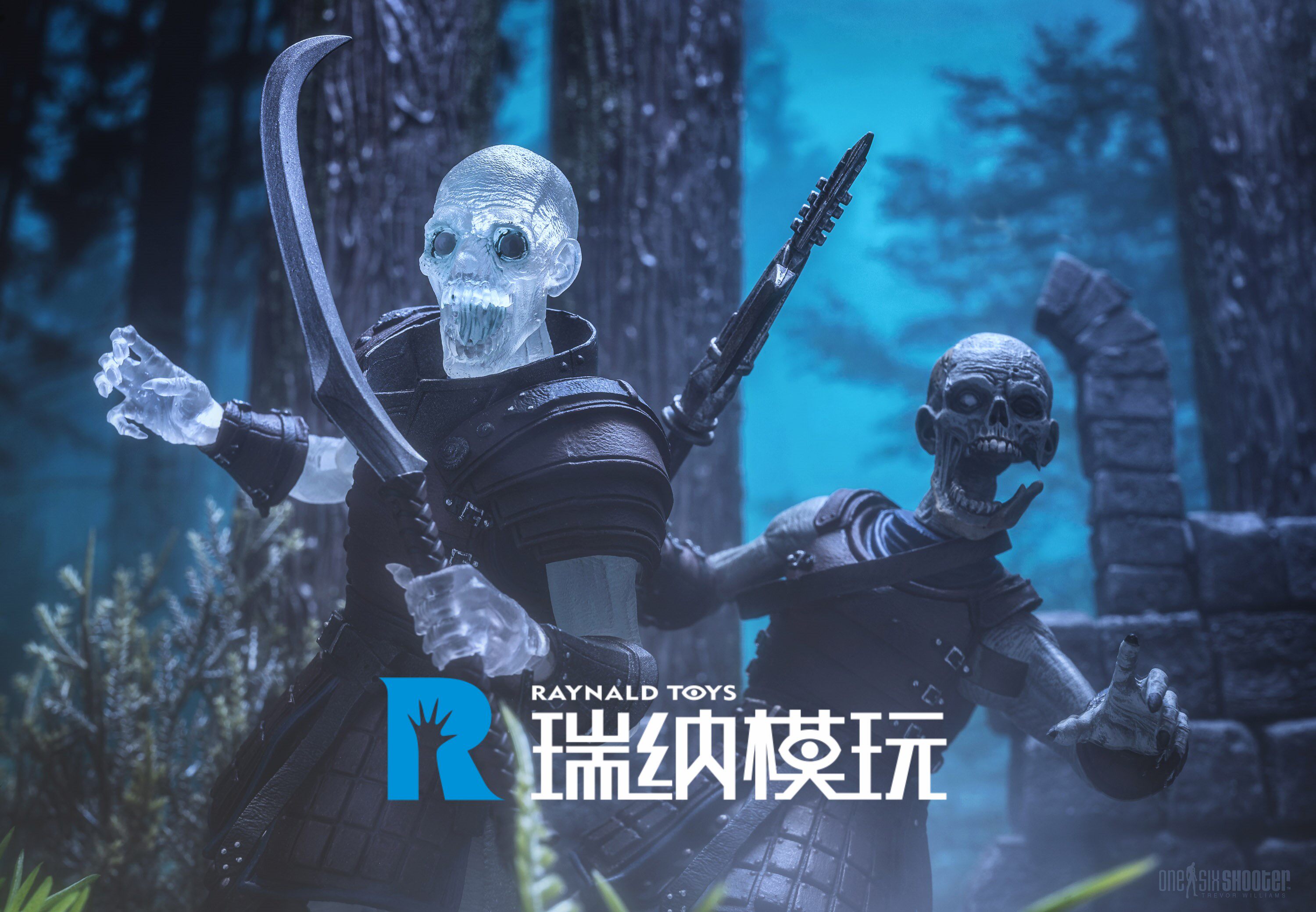 预售 四骑士 西幻 1/12神话军团 死神波 不死军队豪华套 可动人偶