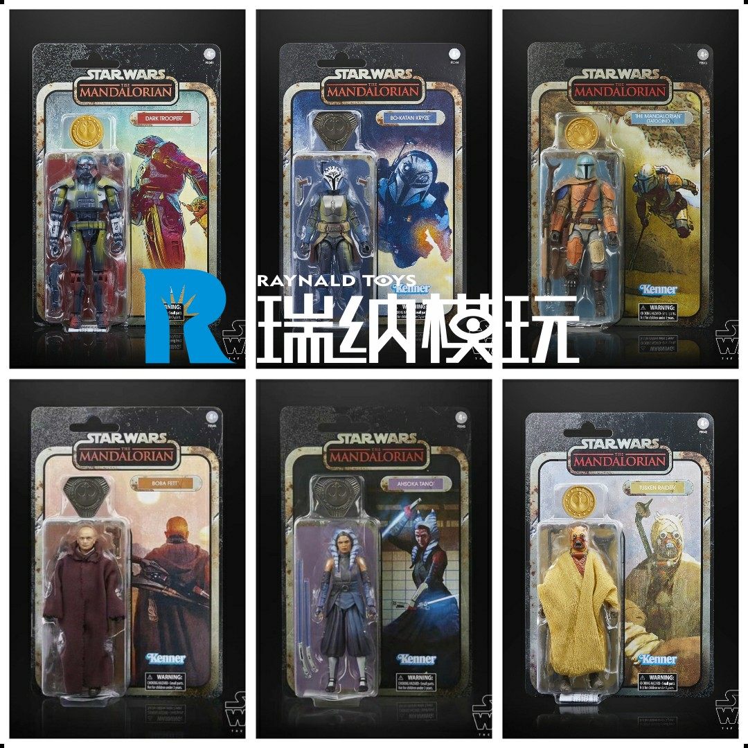 星球大战点数收藏 塔斯肯 黑暗士兵 曼达洛人 博卡坦 波巴 阿索卡