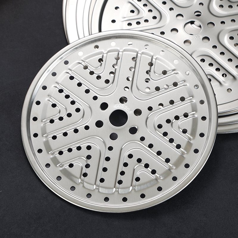 304不锈钢蒸片家用厨房馒头包子加厚蒸盘蒸帘篦子蒸屉隔层蒸格架