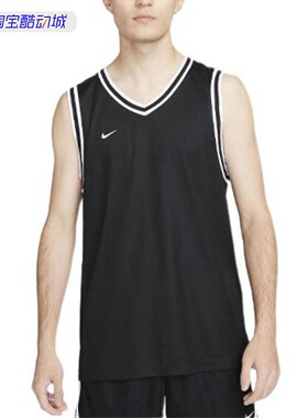 Nike/耐克男子运动休闲透气圆领无袖背心 FQ3708-010-100