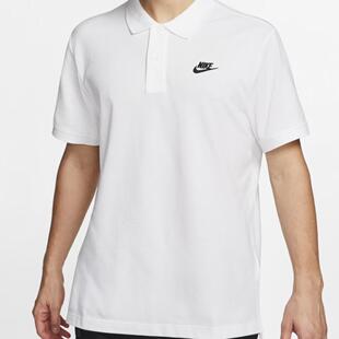 耐克男子POLO衫翻领运动休闲短袖T恤 CJ4457-100-010-206-063-309