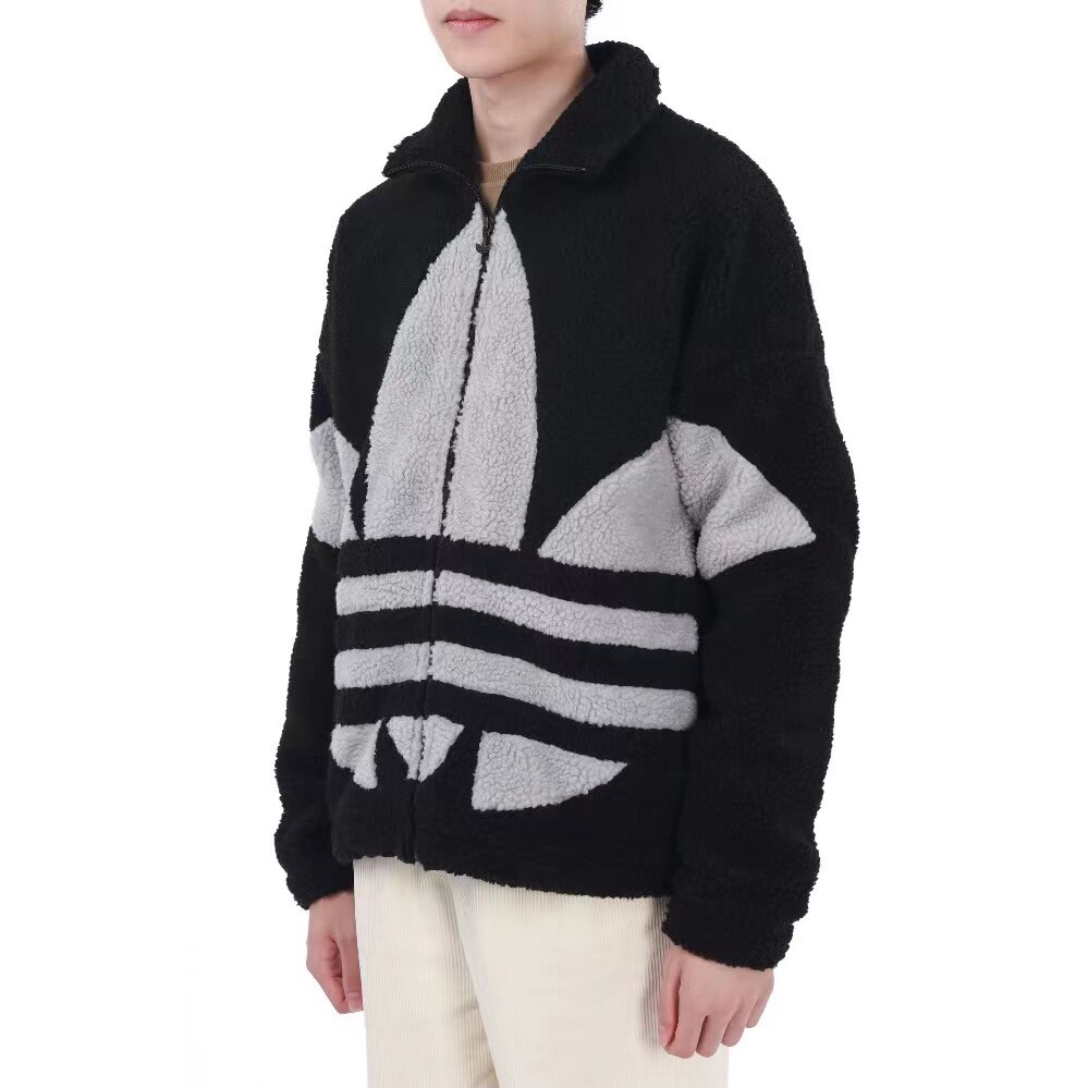 Adidas/三叶草男女款运动休闲羊羔绒外套 HC0325 HC0326 HC0365