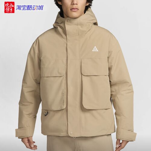 耐克ACG户外连帽工装棉服男
