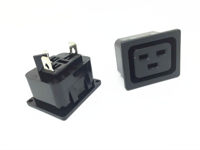 供应AC电源插座SS-3B-1 品字插座工业插座 UpsC19