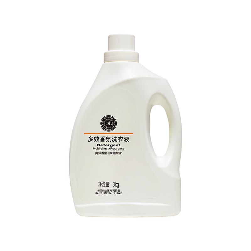 DL许昌超市代购胖东来洗衣液酵素多效香氛洗衣除菌除螨3kg装正品