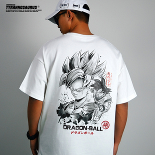 暴龙工作室自制七龙珠超Z男女短袖T恤衣服装悟空悟饭布罗利贝吉塔