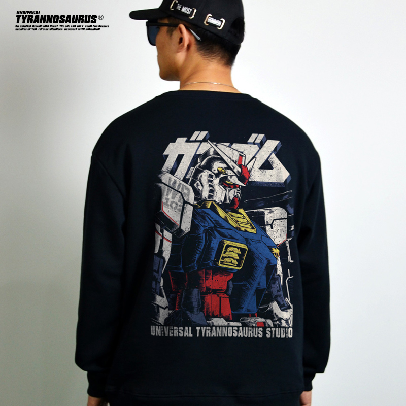 印花潮牌动漫新款圆领卫衣