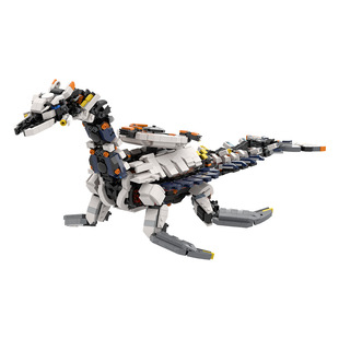 【高砖零件】游戏地平线潮汐撕裂者破浪者机械兽MOC拼装积木玩具