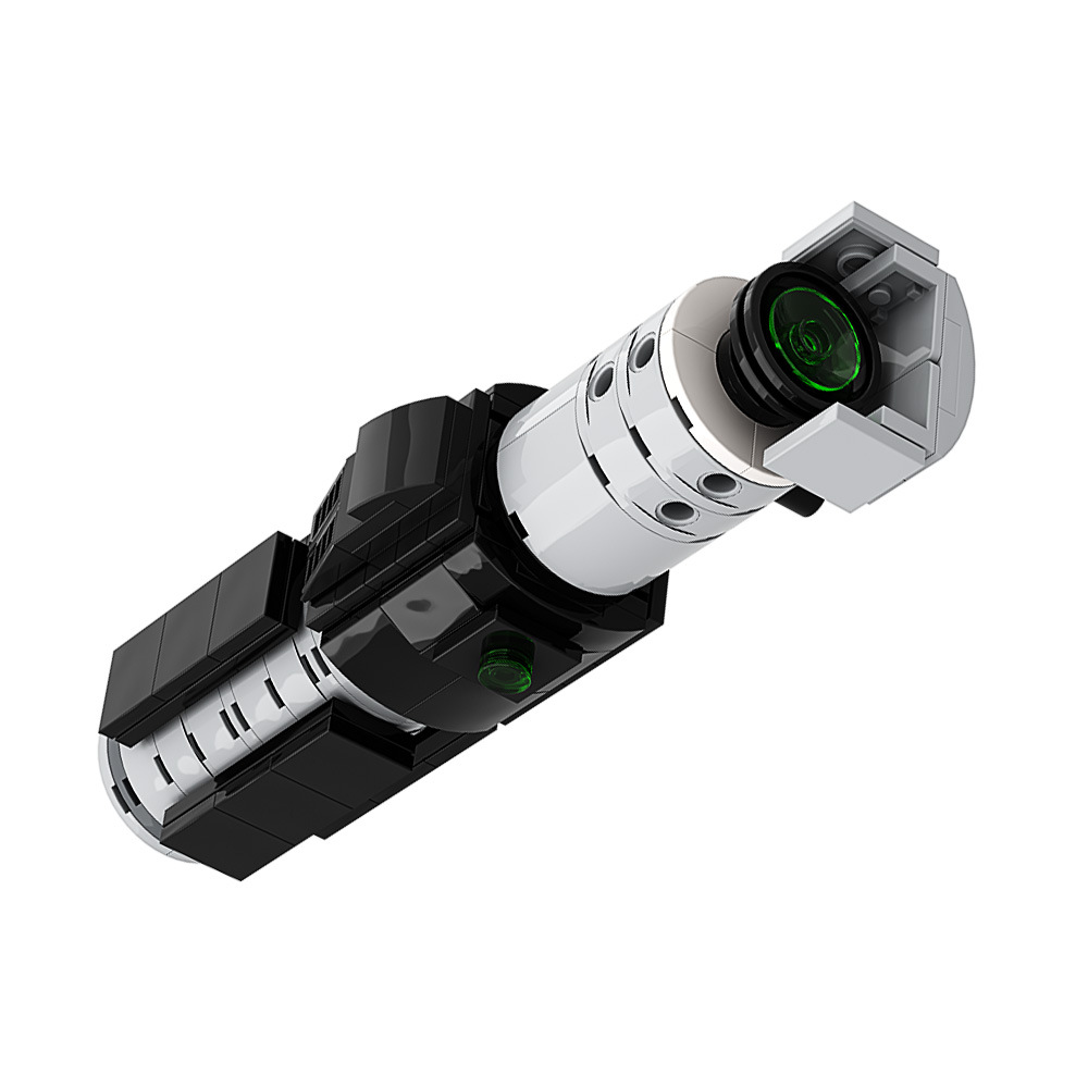 【高砖零件】星球大战尤达大师光剑剑柄武器模型moc拼装积木玩具