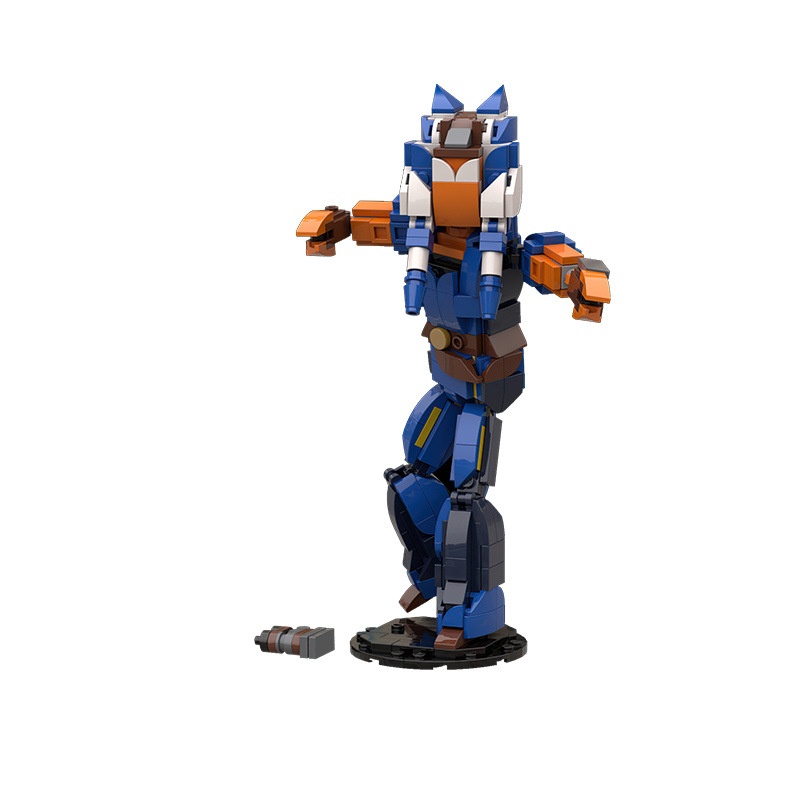 积木星球大战阿索卡塔诺动作人偶