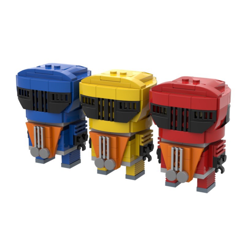 2001太空漫游宇航服方头人仔积木