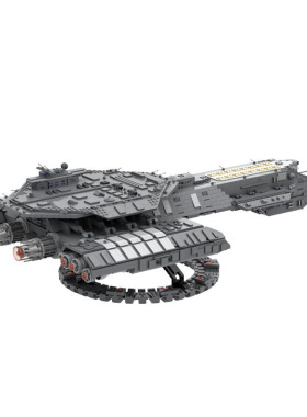 星际之门亚特兰蒂斯代达罗斯号航空母舰MOC-35381拼装积木玩具