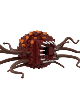 【高砖零件】星球大战原力觉醒拉思塔生物MOC-204564拼装积木玩具