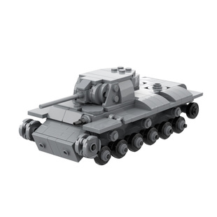【高砖零件】二战苏联KV-1重型坦克车模型MOC-141990拼装积木玩具