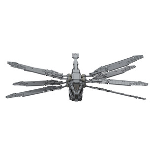 【高砖零件】沙丘扑翼机飞行器振翼航空器MOC-102660拼装积木玩具