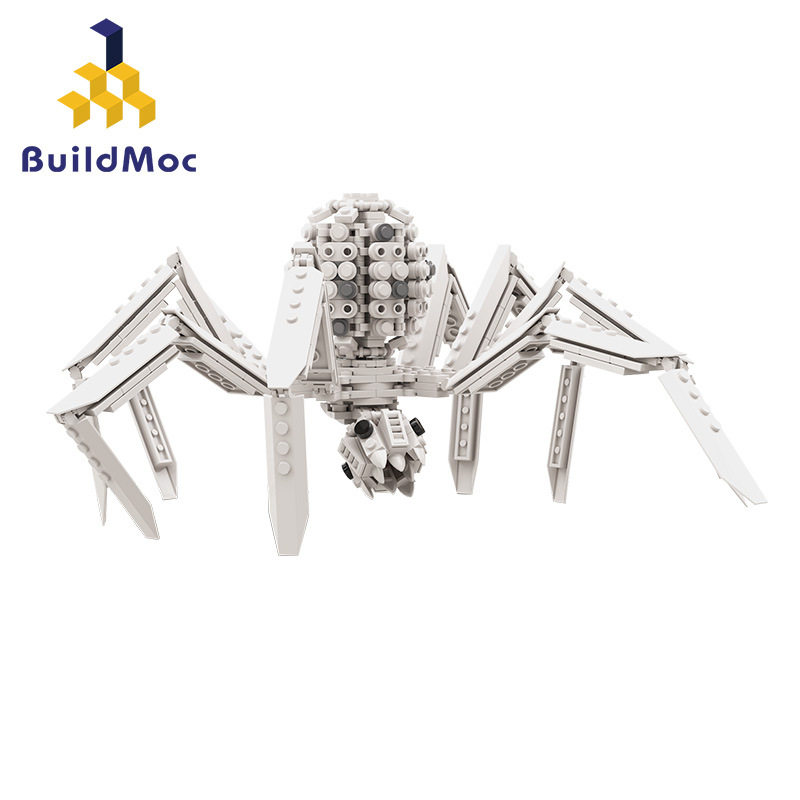 拼装积木玩具星球大战曼达洛人万年巨型冰冻蜘蛛皇后怪物