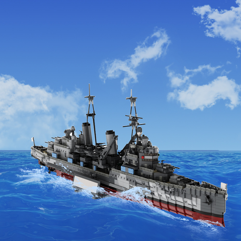 积木英国海军贝尔法斯特号巡洋舰