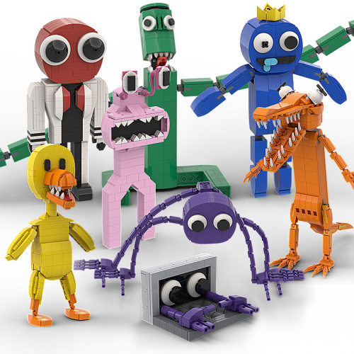 ROBLOX彩虹朋友怪物恶魔人仔玩偶