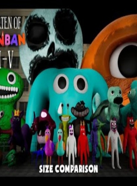 【高砖零件】游戏班班幼儿园怪物人仔玩偶手办模型拼装积木玩具