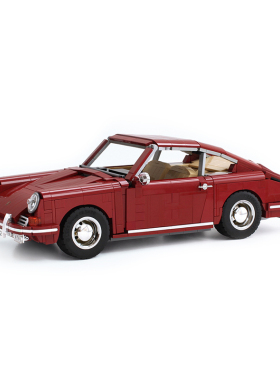 创意科技机械保时-捷911跑车赛车汽车模型MOC-26888拼装积木玩具