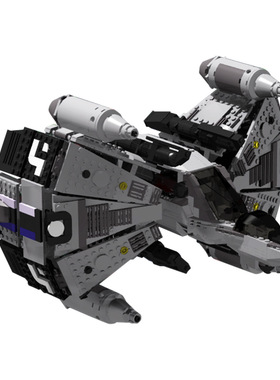 【高砖零件】最后的星球斗士炮星太空飞船MOC-11613拼装积木玩具