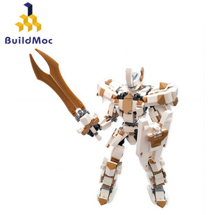 积木玩具反叛 BuildMOC拼装 鲁路修兰斯洛特骑士机甲高达机体模型