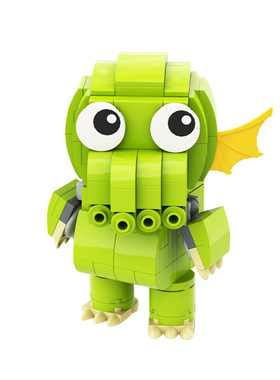 【高砖零件】Q版克苏鲁神话邪神怪物模型MOC-70554拼装积木玩具