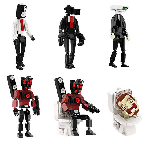 马桶人监控人泰坦军团音响电视人