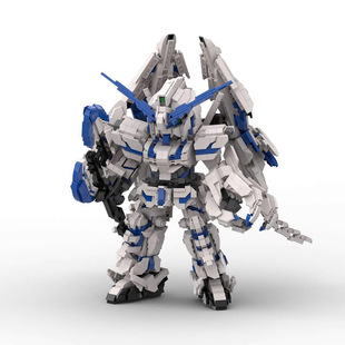 机动战士高-达UC神圣完美独角兽机体机甲机器人模型拼装积木玩具