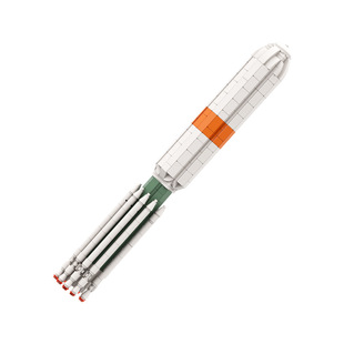 【高砖零件】三角洲三号德尔塔3运载火箭航天模型拼装积木玩具