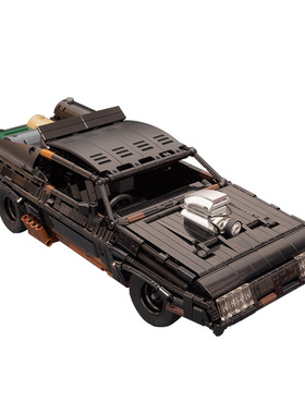 疯狂的麦克斯V8拦截者越野汽车赛车模型MOC-35846拼装积木玩具